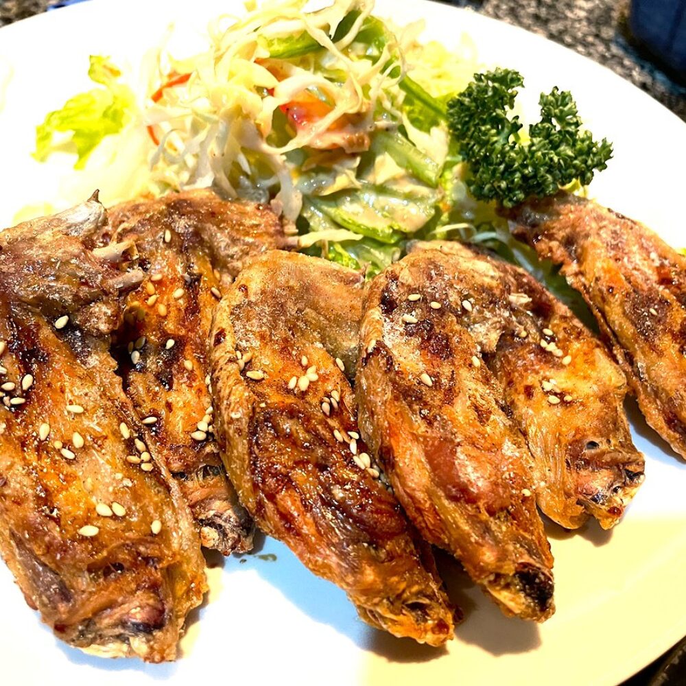 だれやみ おすすめメニュー 手羽先の唐揚げ