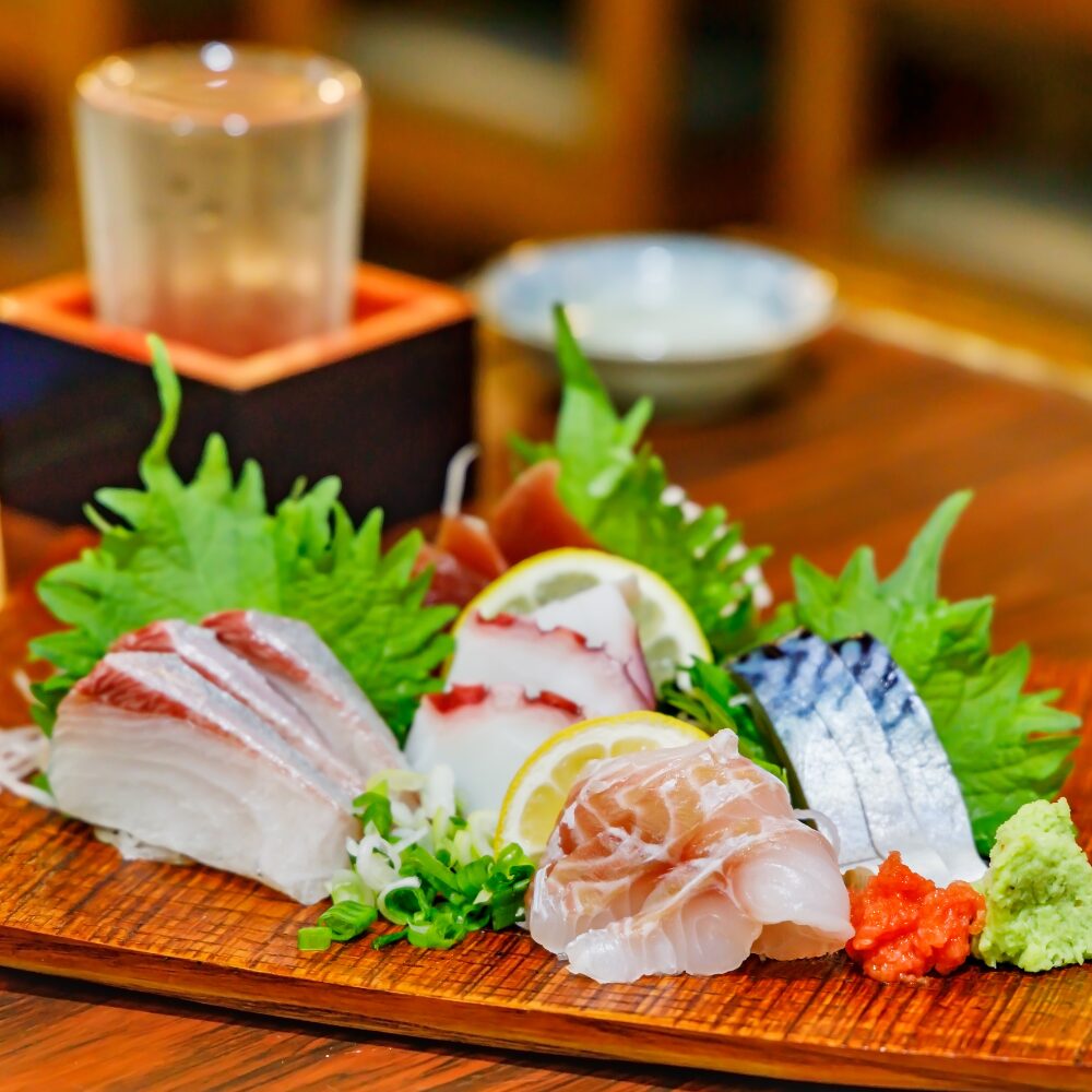 だれやみ おすすめメニュー お刺身各種